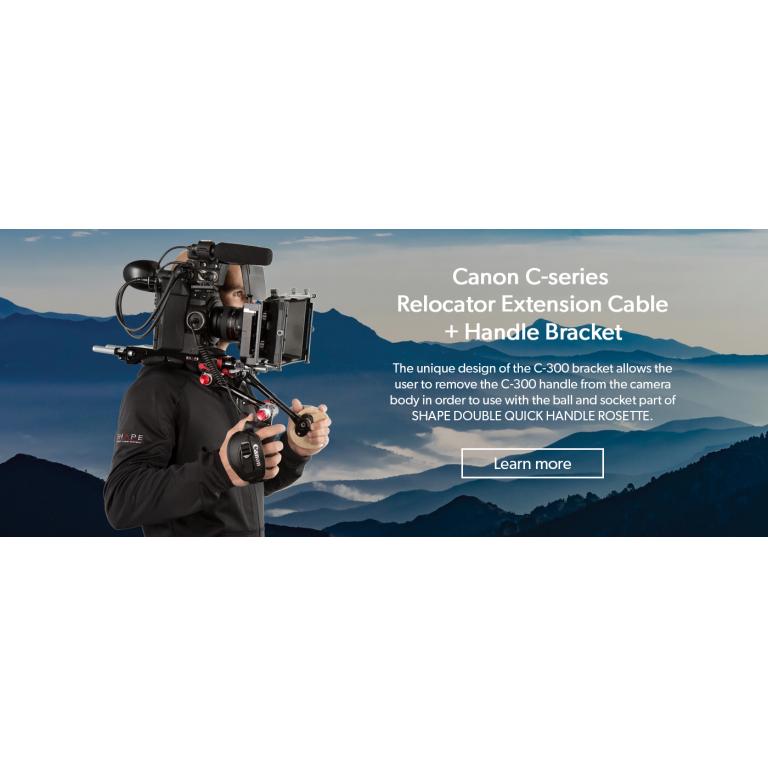 Read more about the article SHAPE HAC300-RE – Canon C series Relocator Extension cable + Handle Bracket