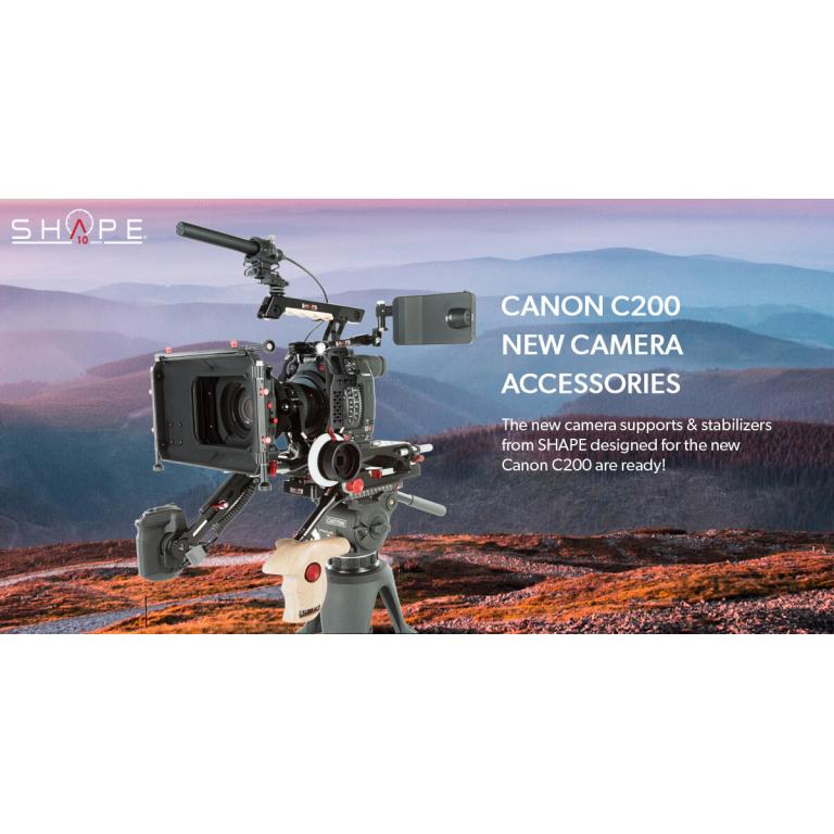 Read more about the article CAMERA SUPPORTS FOR THE CANON EOS C200 DIGITAL CINEMA CAMERA ARE READY-TO-GO