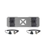 2 V-mount and 2 cables for Atomos sumo battery plate