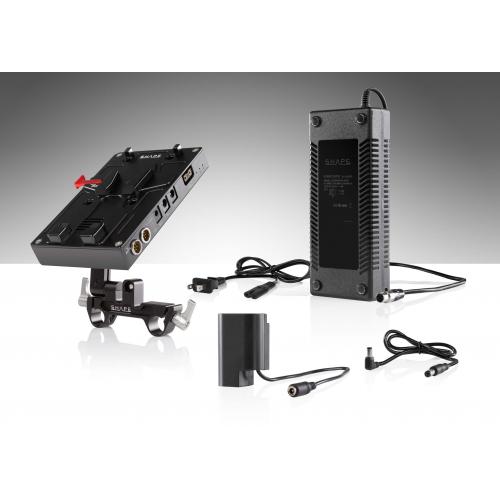 Shape J-Box Kamera Netzteil und Ladegerät mit V-Mount für die Panasonic GH4, GH5 Serien