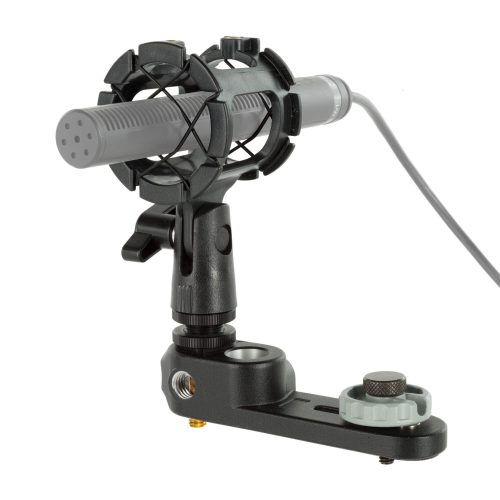 Universal camera microphone shock mount
