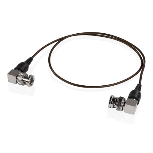 Câble Skinny BNC 90 degrés 24 pouces noir