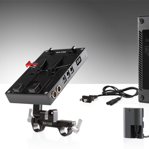 Shape J-Box Kamera Netzteil, Ladegerät und Lithium-Ionen-Akku mit V-Mount für die Canon 5D, 7D, LP-E6 Serien