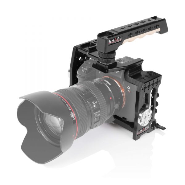 Sony A7R3 cage with DSLR handle