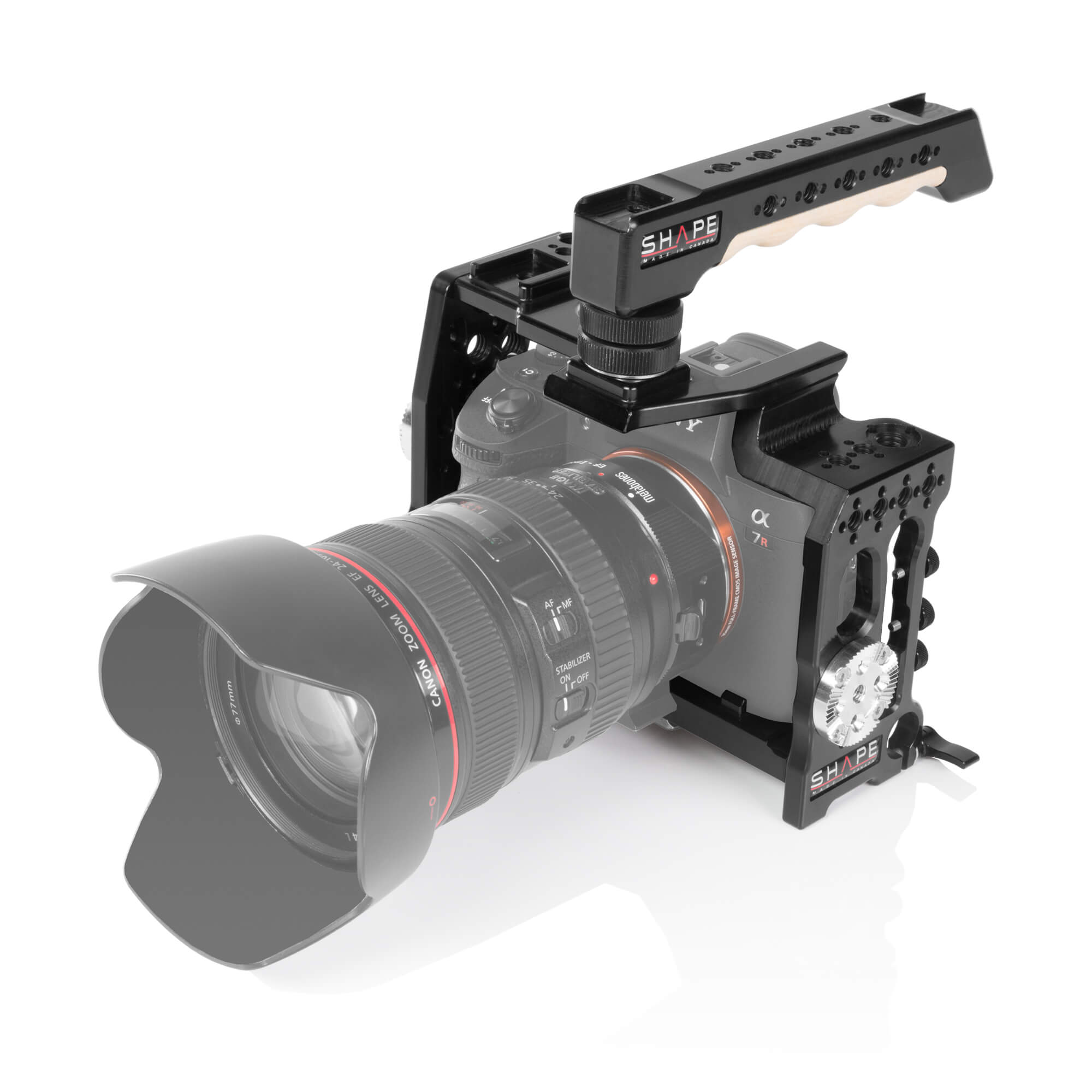 Sony A7R3 cage with DSLR handle - SHAPE