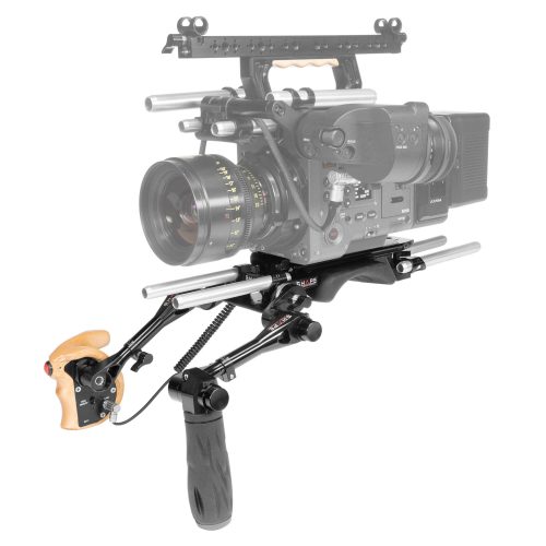 Shoulder baseplate 15 mm LW with remote trigger handle for Sony Venice