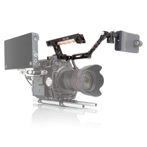 Poignée supérieure télescopique et bras Push-button pour le viewfinder (EVF) pour Canon C200 & C200B