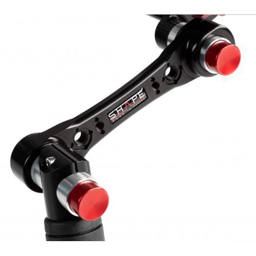 7000 v-lock quick release baseplate (BP0008), tripod plate and double quick handle rosette