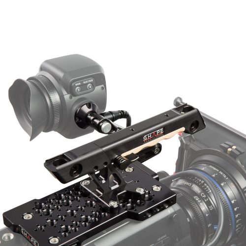 Plaque et poignée supérieure télescopique avec bras Push-button pour le viewfinder (EVF) pour Canon C700