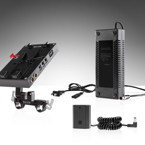 J-Box Netzteil und Ladegerät mit V-Mount für die Sony A7R3, A73, FX3 Serie