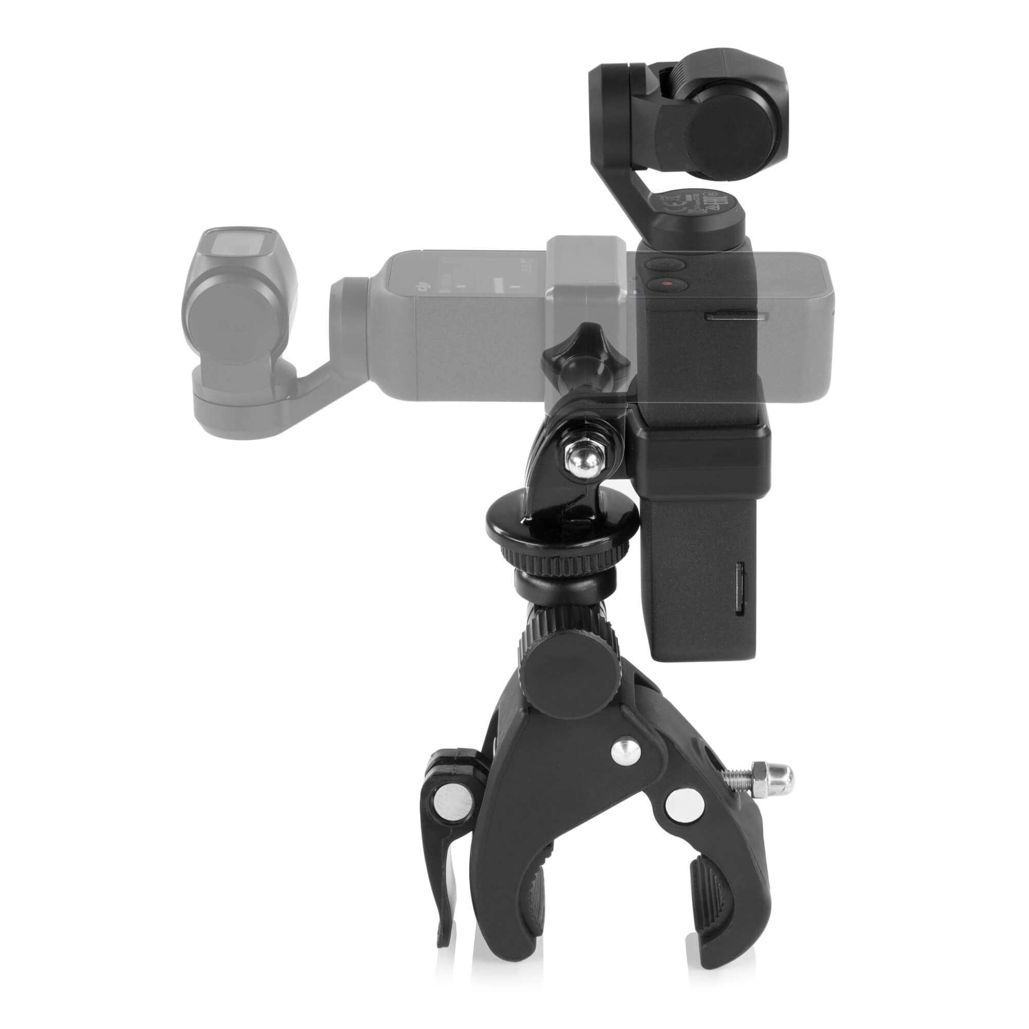 AB_ Bicycle Travel Holder Fix Clip Bracket for DJI POCKET 2 Osmo Gimbal Camera D 