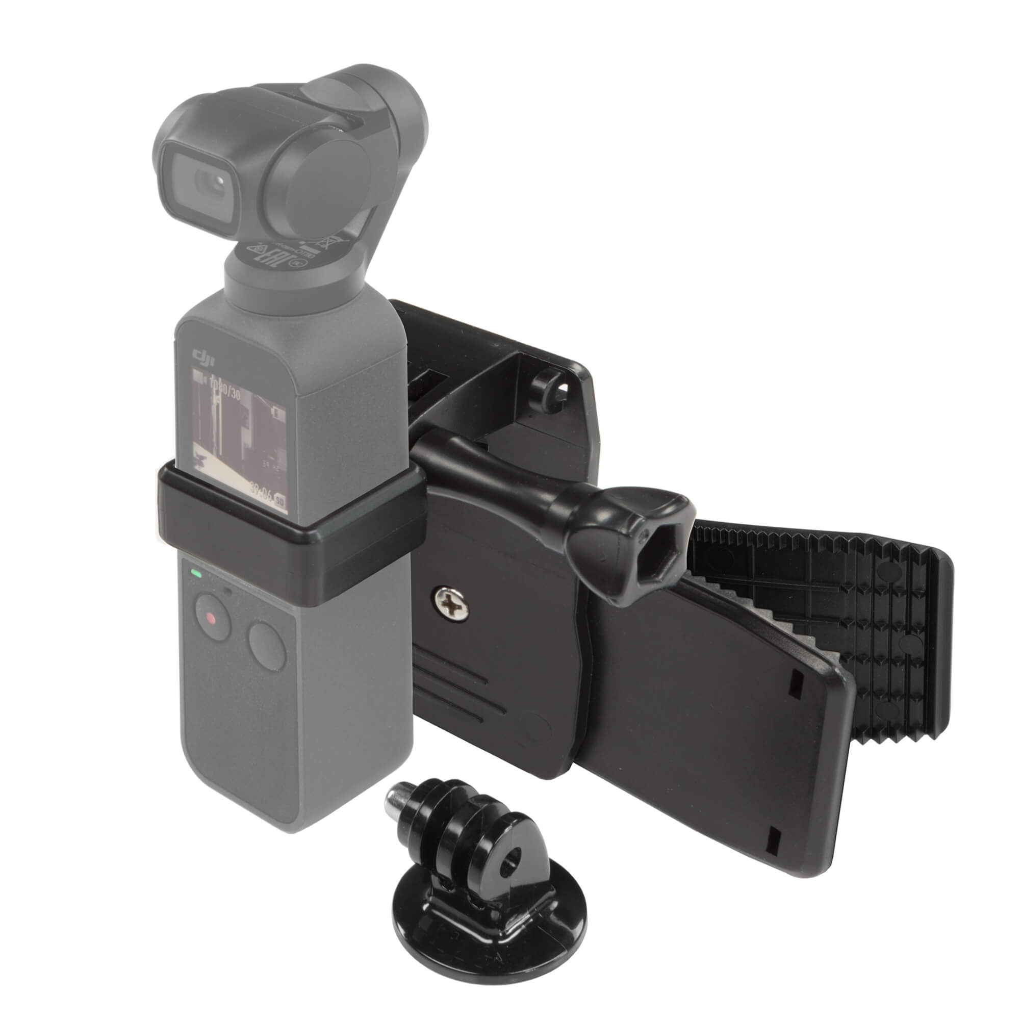 Camera Bracket Holder Mount Base & Backpack Clip For DJI OSMO Pocket Gimbal #BS