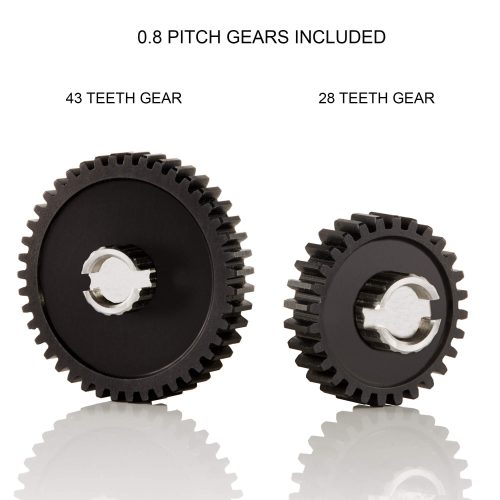 0.8 mm pitch 28 teeth aluminum gear for FFPRO