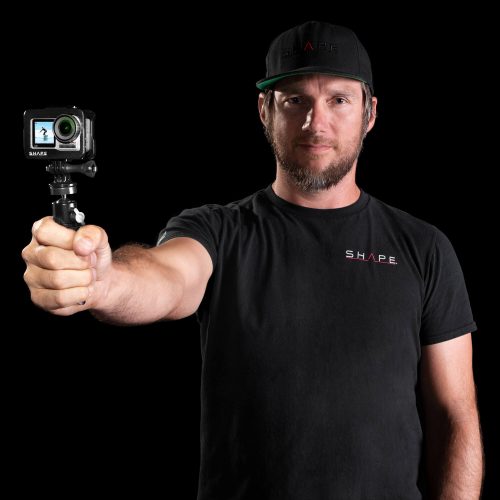 Jaula protección SHAPE para cámara de acción DJI Osmo con trípode de agarre, estilo selfie