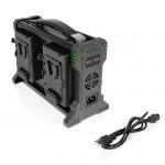 SHAPE FULL PLAY intelligent 4-channel V-mount lithium-ion charger for battery 26 V