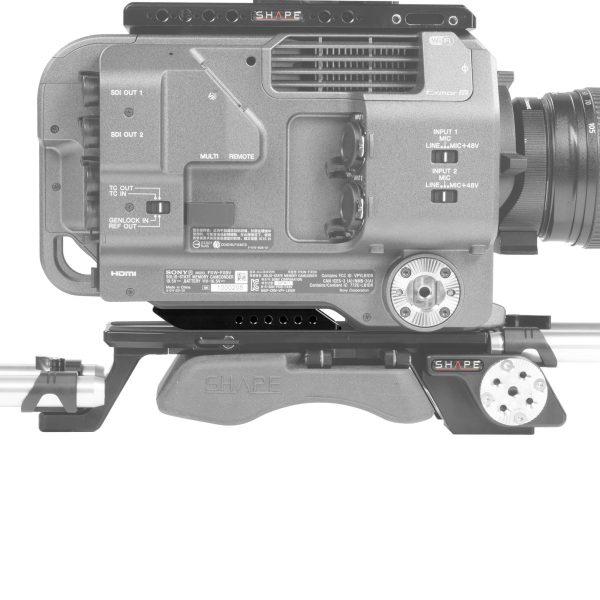Sony FX9 rear insert plate