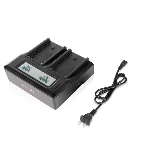 Chargeur SHAPE NP-F LCD double