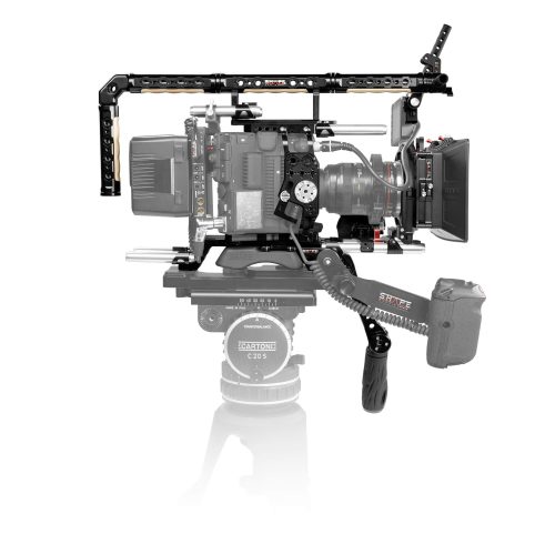 SHAPE Canon C500 Mark II, C300 Mark III baseplate with cage, top handle long VF, 4×5.6 matte box, follow focus pro