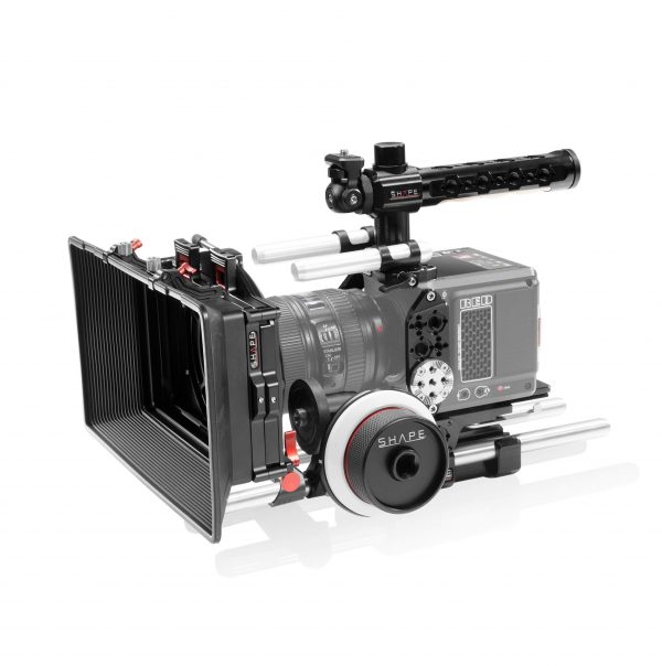 SHAPE RED® KOMODO™ kit with Matte box and Follow Focus