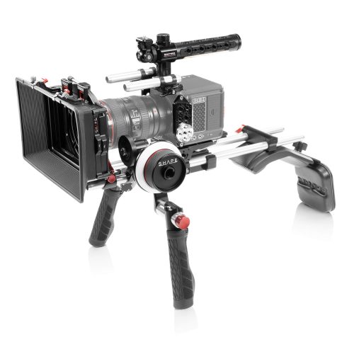 SHAPE RED® KOMODO™ & KOMODO™ 6K Production pack shoulder mount with Matte box and Follow Focus