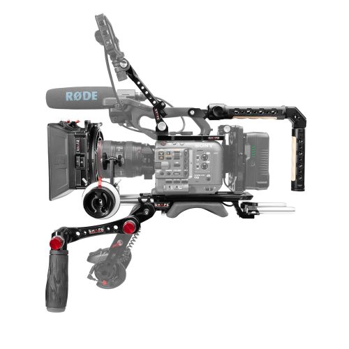Sony FX6 baseplate, top plate, controller top handle, Quick handle, VF. mount, matte box, follow focus pro