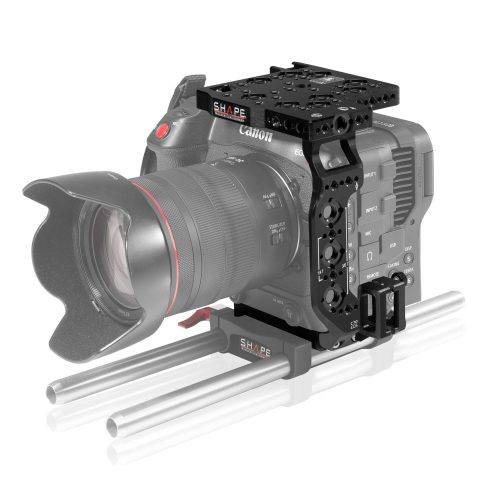 SHAPE Canon C70 Kamera-Kit mit einer passgenauen Side Plate, einer Top Plate und einer Adapterplatte