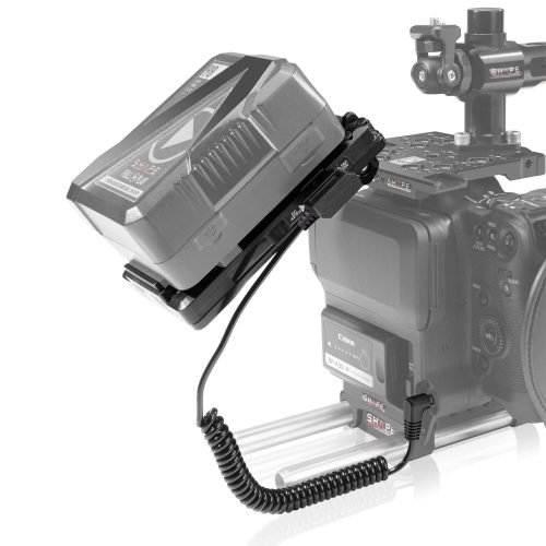 SHAPE V-mount pivoting battery plate for Canon C70