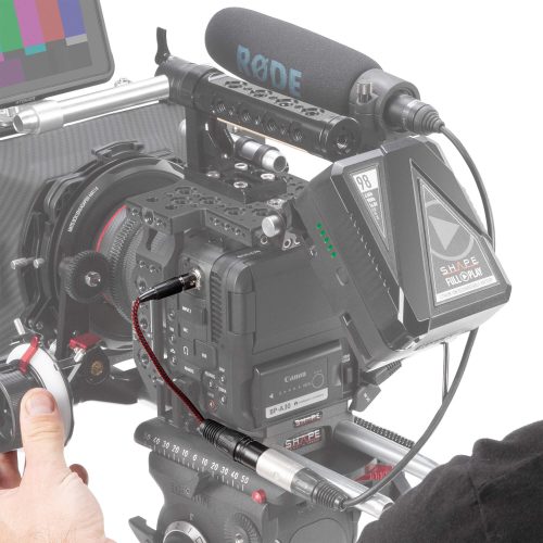 SHAPE XLR-Audiokabel für Canon C70 oder Blackmagic Pocket Cinema Camera 6K oder 4K