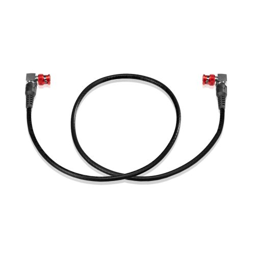 SHAPE 4K-12G sdi coaxial cable 24 inches 90 degree connectors