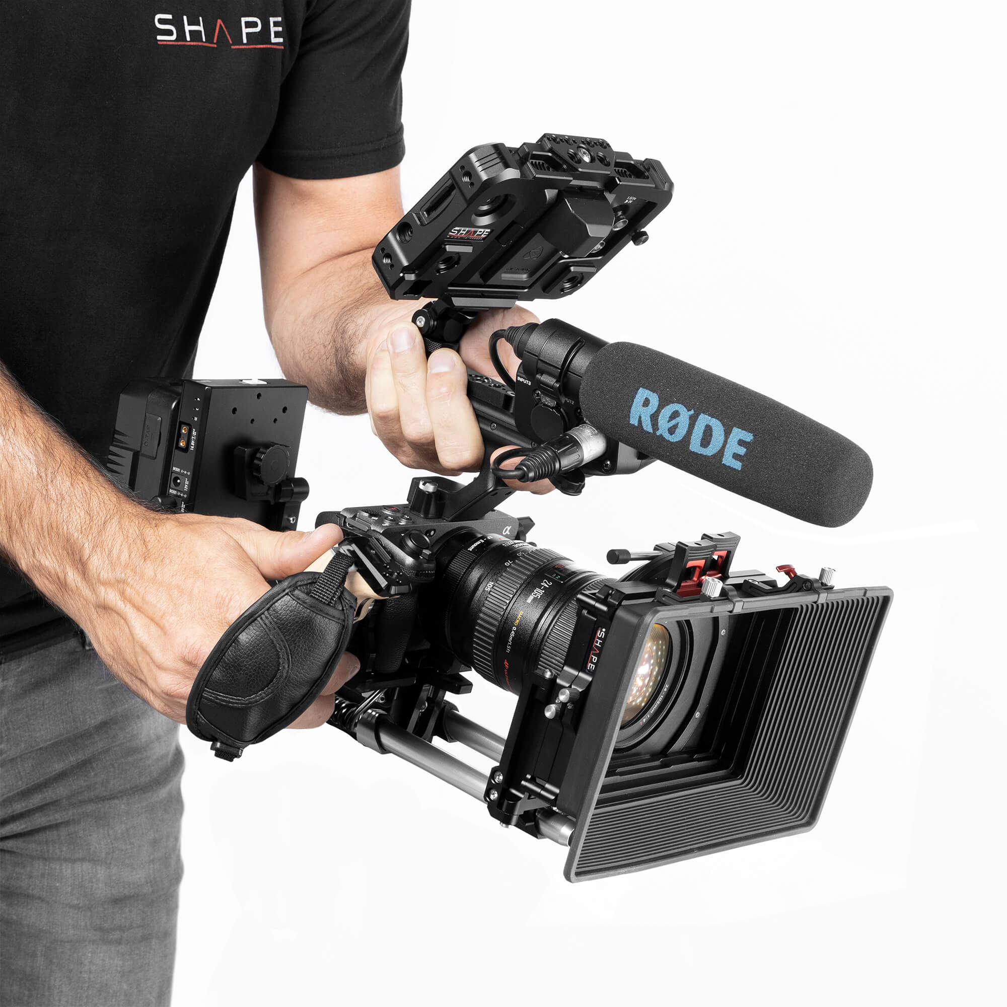 用於索尼FX3相機的啞光盒跟焦器套件- SHAPE