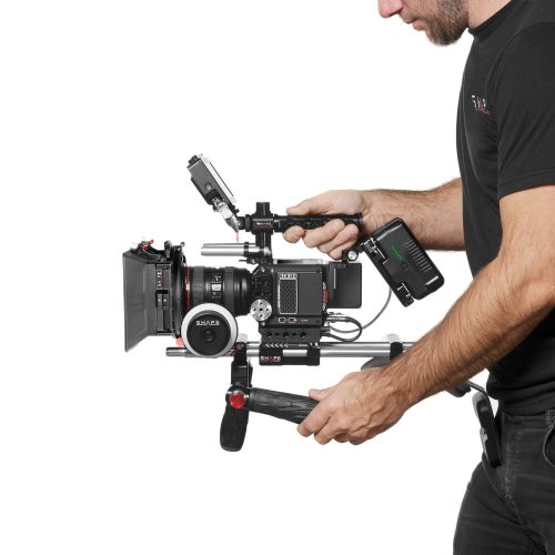 SHAPE RED® KOMODO™ & KOMODO™ 6K Production pack shoulder mount with Matte box and Follow Focus
