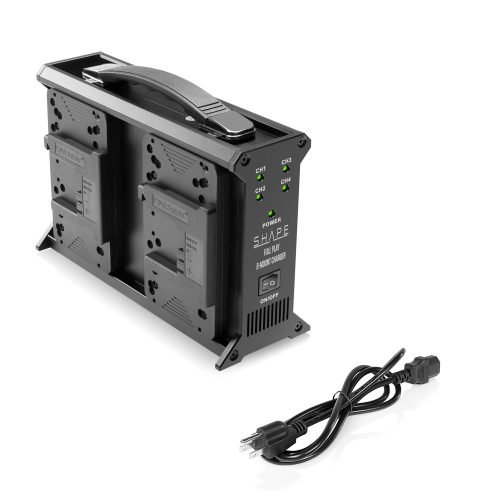 SHAPE Full Play intelligent 4-channel B-Mount lithium-ion battery charger
