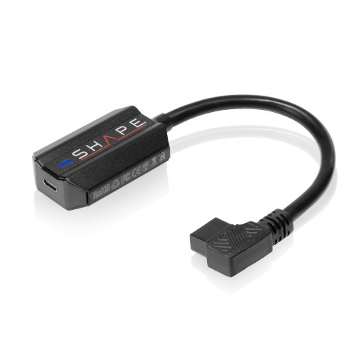 Adaptateur de charge bidirectionnel SHAPE 100 W D-Tap à USB-C.